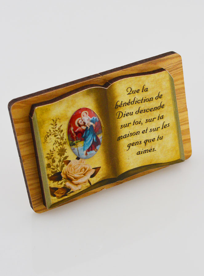 Chevalet Livre 6cm - Saint Christophe (pic 3)
