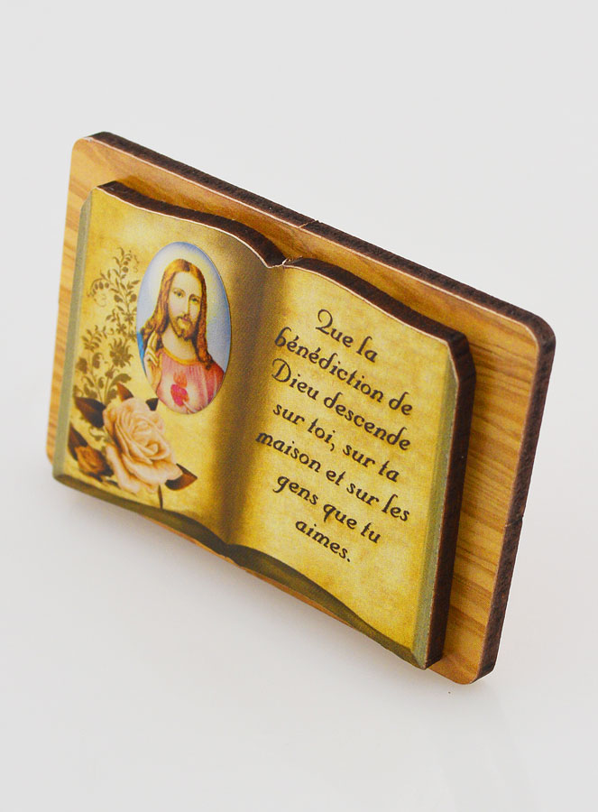 Chevalet Livre 6cm - Sacré Coeur de Jésus (pic 2)