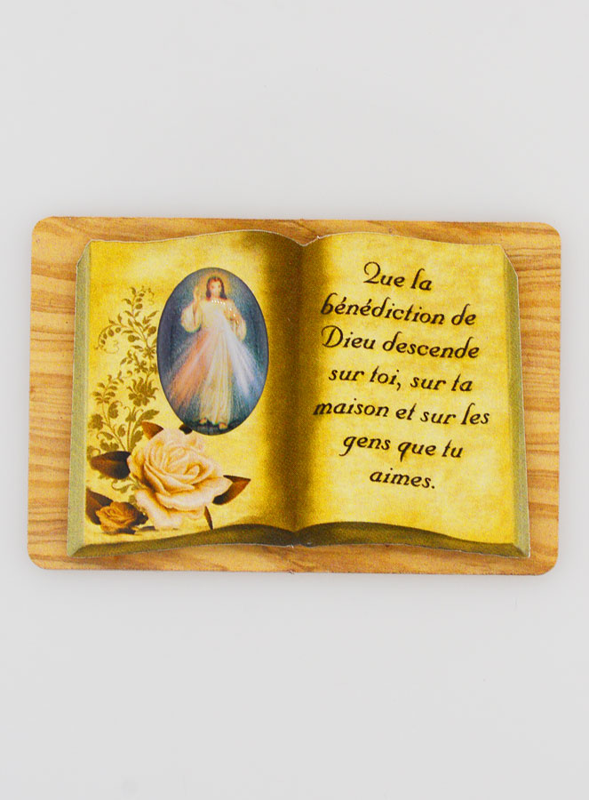 Chevalet Livre 6cm - Christ Miséricordieux (pic 1)