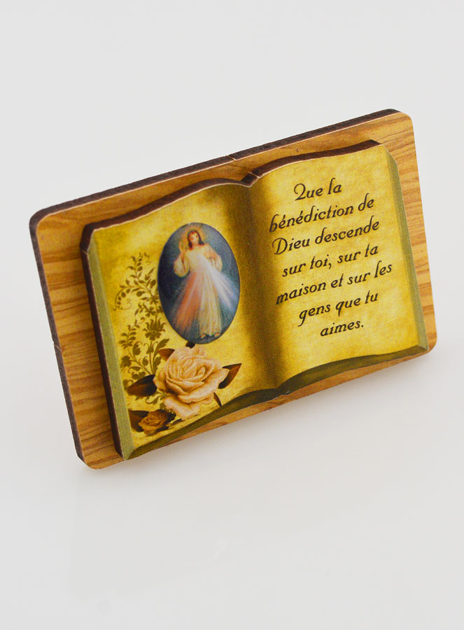 Chevalet Livre 6cm - Christ Miséricordieux (pic 3)
