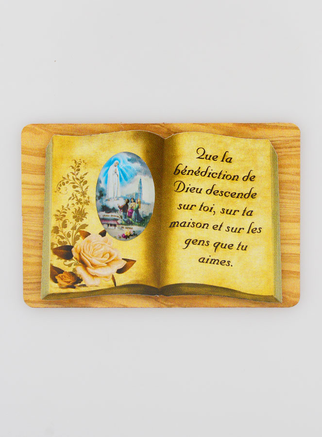 Chevalet Livre 6cm - Notre Dame de Fatima (pic 1)