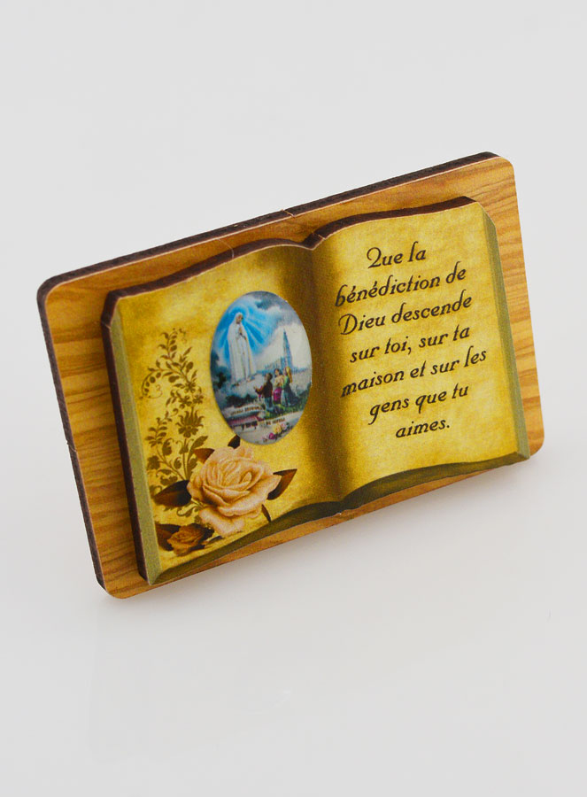 Chevalet Livre 6cm - Notre Dame de Fatima (pic 3)