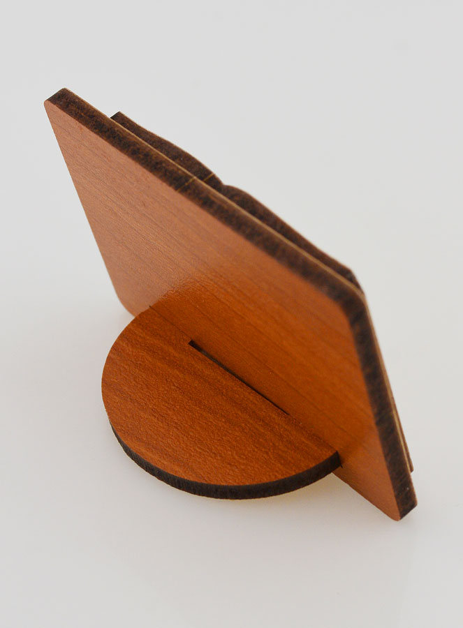 Chevalet Livre 6cm - Notre Dame de Lourdes (pic 4)