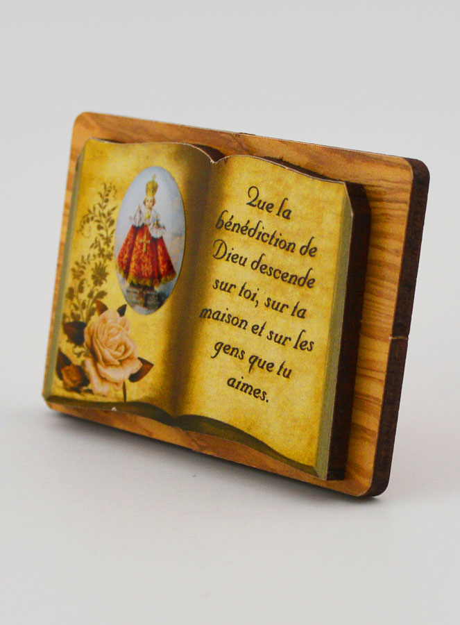 Chevalet Livre 6cm - Enfant Jésus de Prague (pic 2)
