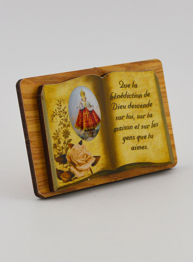 Chevalet Livre 6cm - Enfant Jésus de Prague (pic 3)