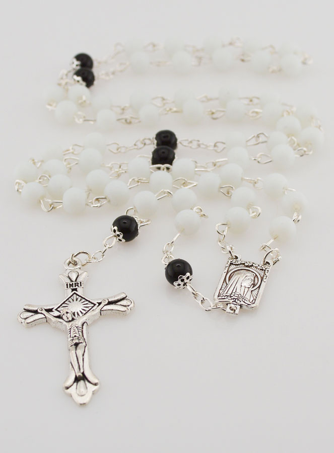 Chapelet de Lourdes Blanc (pic 2)