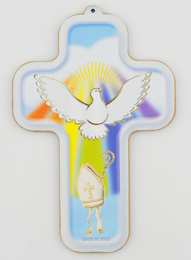 Croix Enfant en Bois - Cérémonie de Confirmation (pic 1)