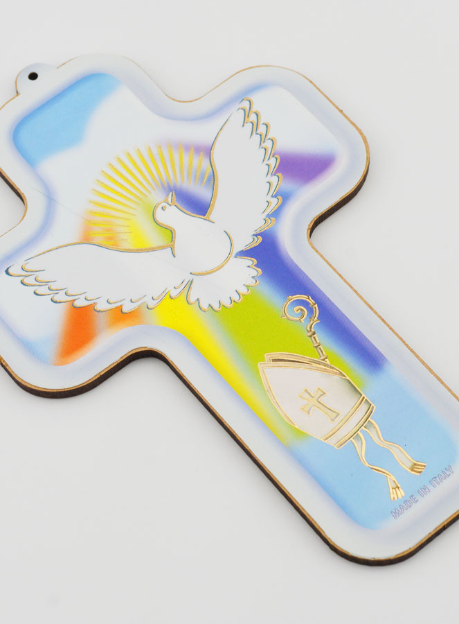 Croix Enfant en Bois - Cérémonie de Confirmation (pic 2)