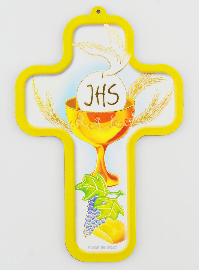 Croix Enfant en Bois - Calice de Communion (pic 1)