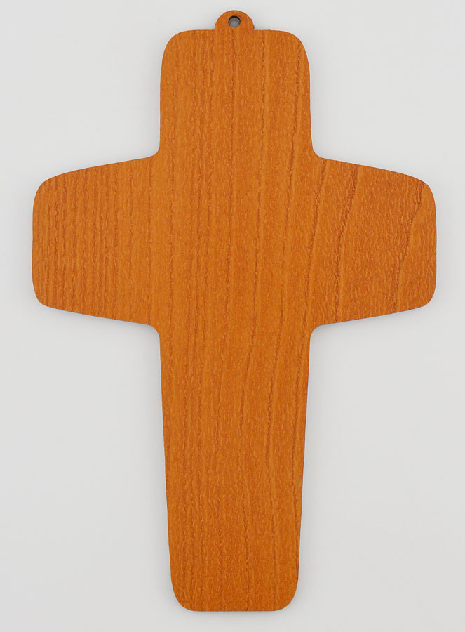 Croix Enfant en Bois - Ange Gardien Garçon (pic 4)