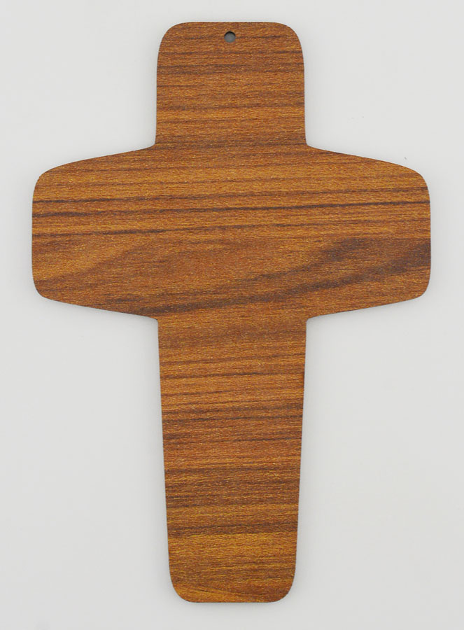 Croix Enfant en Bois - Nativité (pic 4)