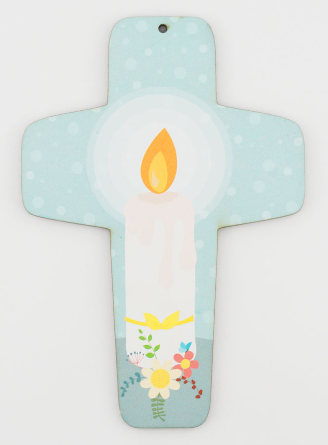 Croix Enfant en Bois - Lueur Divine (pic 1)
