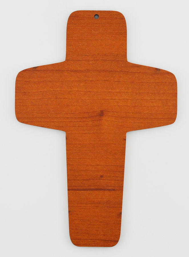 Croix Enfant Jésus Christ & Enfants - Orange (pic 4)