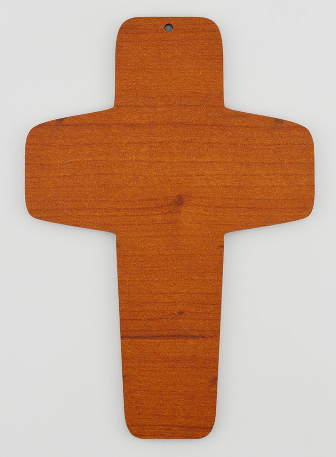 Croix de Communion Christ & Communiante - Orange (pic 4)