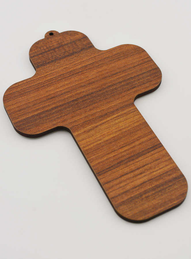 Croix Enfant en Bois - Christ & Enfants (pic 4)