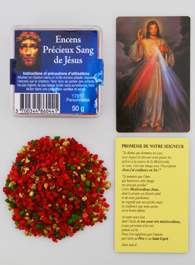 Encens Religieux - Précieux Sang de Jésus & Prière (pic 1)