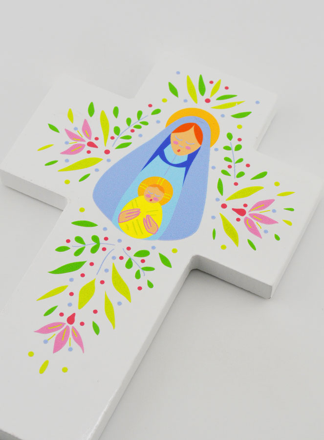 Croix Enfant Louange - Vierge à l'Enfant (pic 4)