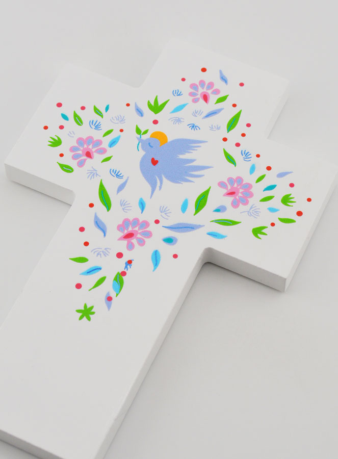 Croix Enfant Louange - Colombe (pic 4)