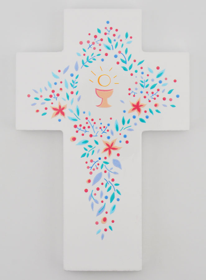 Croix de Communion en Bois - Calice de Communion (pic 1)