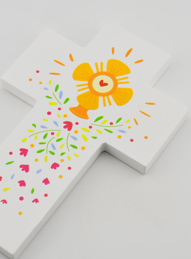 Croix Enfant Louange - Amour de Jésus Eucharistie (pic 4)