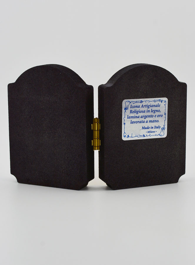 Icône Diptyque Christ Pantocrator & Vierge de Tendresse (pic 4)