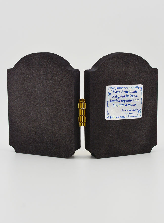 Icône Diptyque Jésus Miséricordieux & Vierge Miraculeuse (pic 4)