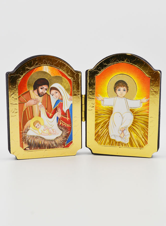 Icône Diptyque Sainte Famille & Divin Enfant (pic 1)