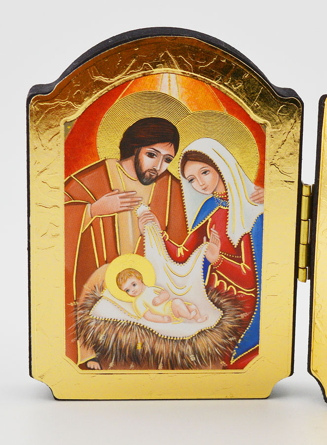 Icône Diptyque Sainte Famille & Divin Enfant (pic 2)