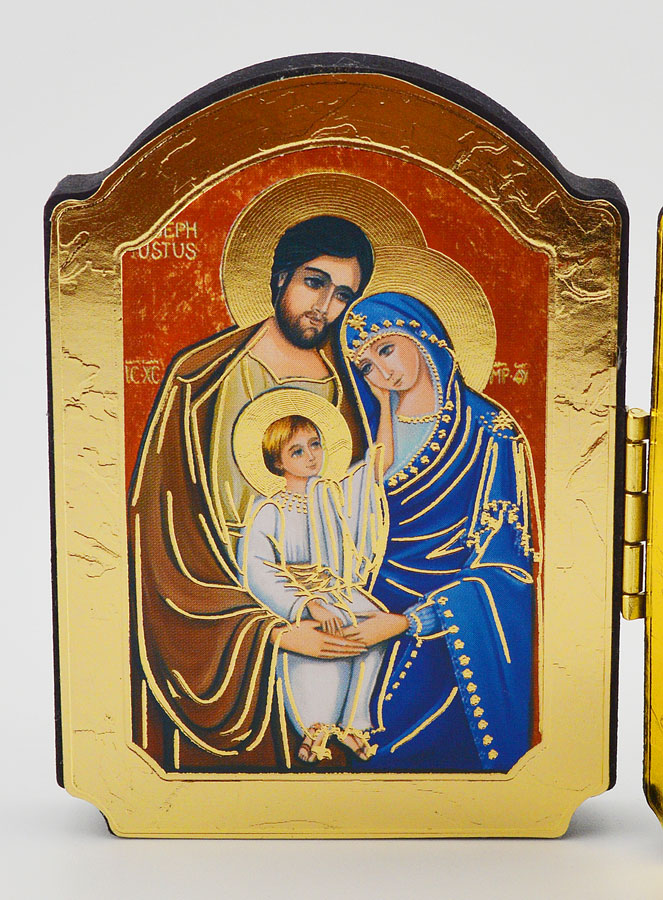 Icône Diptyque Sainte Famille & Noces de Cana (pic 2)