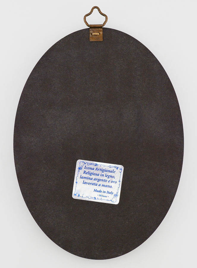 Icone Ovale Vierge de Tendresse - 15cm (pic 4)