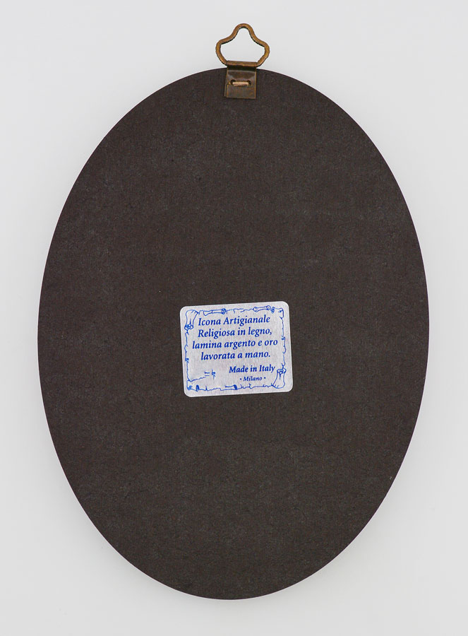 Icone Ovale Sainte Rita - 15cm (pic 4)