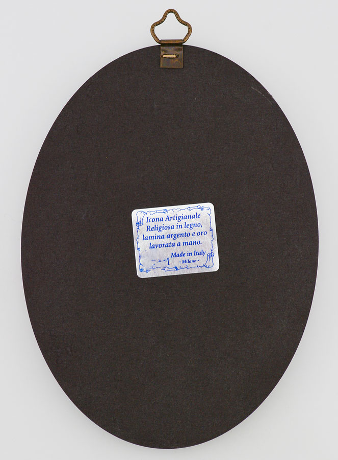 Icone Ovale Vierge de Kazan - 15cm (pic 4)
