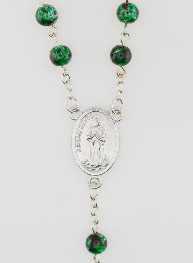 Chapelet en Pierre de Nacre Verte (pic 4)