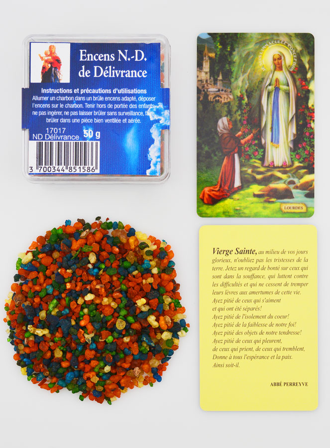 Encens Religieux ND de Délivrance + Prière Lourdes (pic 1)
