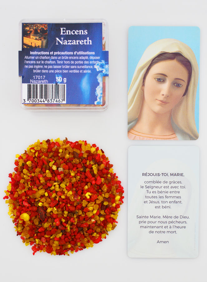 Encens Religieux Nazareth + Prière à Marie (pic 1)