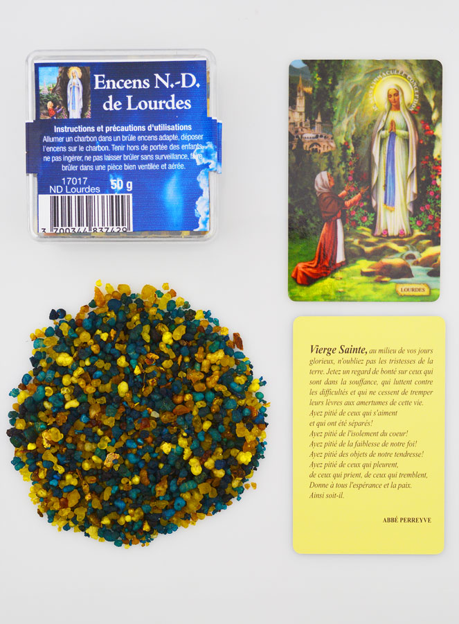 Encens Religieux ND de Lourdes + Prière (pic 1)