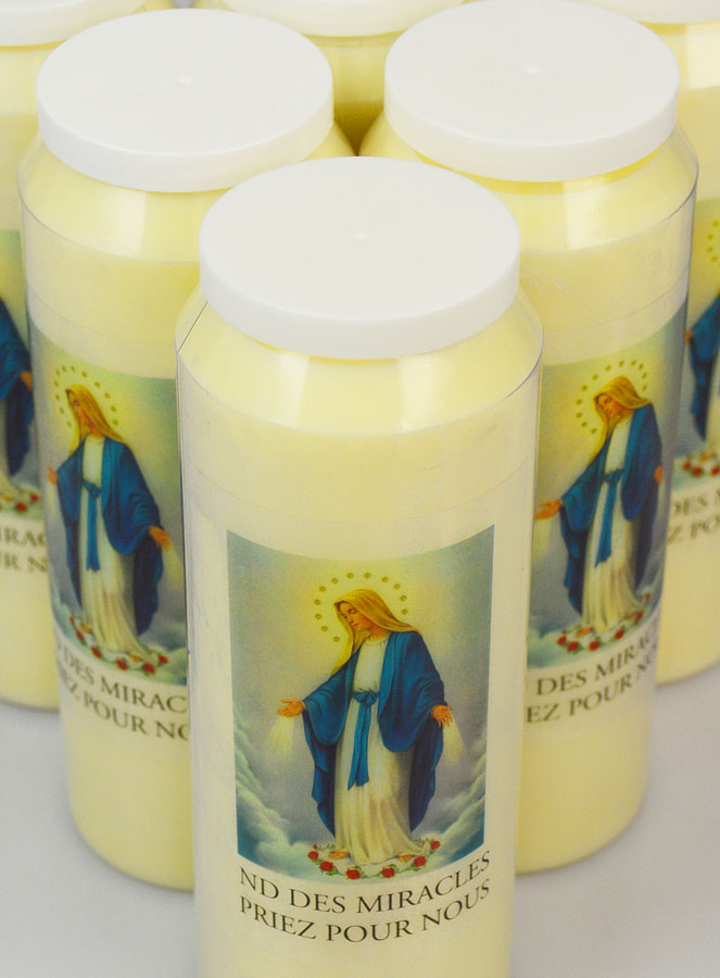 6 Bougies de Neuvaine Notre Dame des Miracles (pic 4)