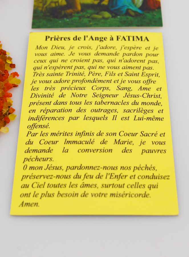 Encens Religieux Notre Dame de Fatima + Prière (pic 3)