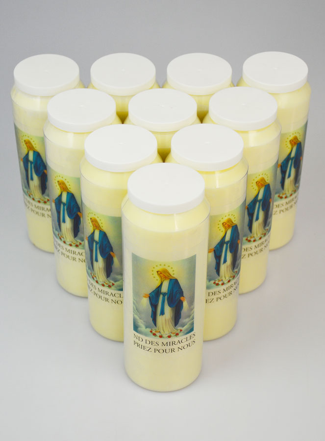 10 Bougies de Neuvaine Notre Dame des Miracles (pic 2)