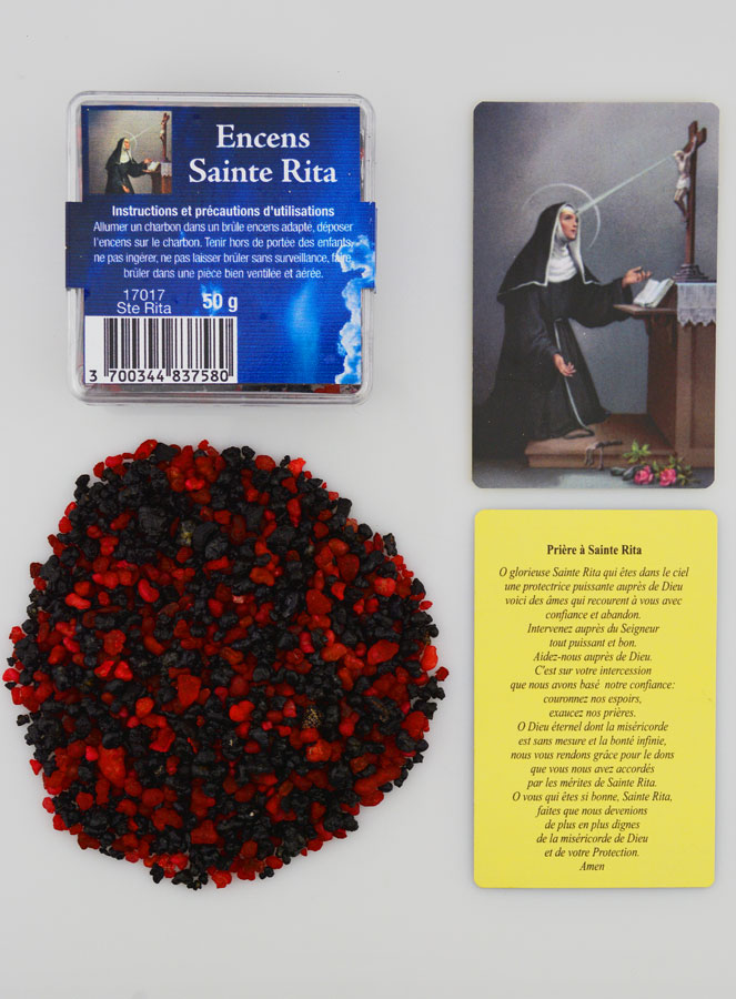 Encens Religieux Sainte Rita + Prière (pic 1)