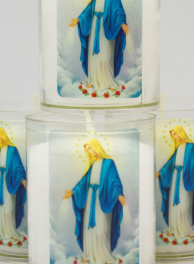 4 Bougies Veilleuse Notre Dame des Miracles (pic 3)
