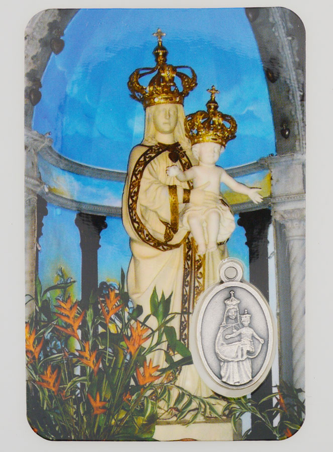 Carte de Prière & Médaille - Notre Dame de la Délivrande (pic 1)