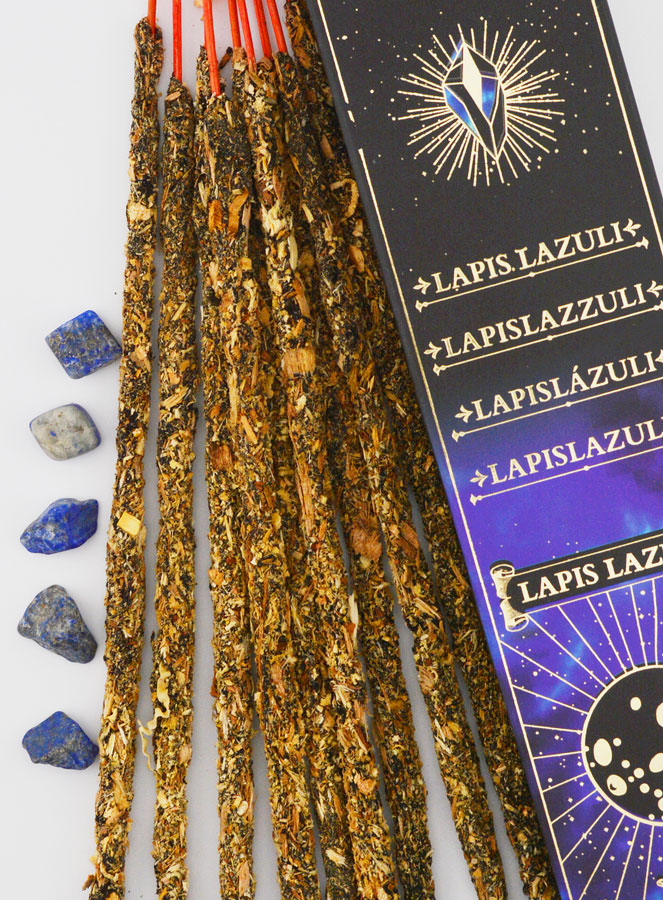 Encens Bâtonnets & Pierres Parfum de Gemmes - Lapis Lazuli (pic 3)