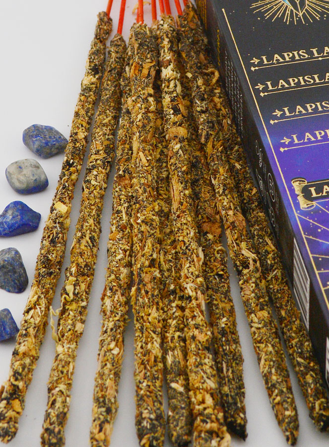 Encens Bâtonnets & Pierres Parfum de Gemmes - Lapis Lazuli (pic 4)
