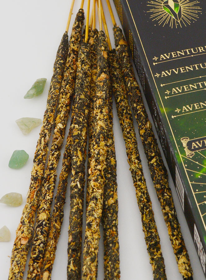 Encens Bâtonnets & Pierres Parfum de Gemmes - Aventurine (pic 4)