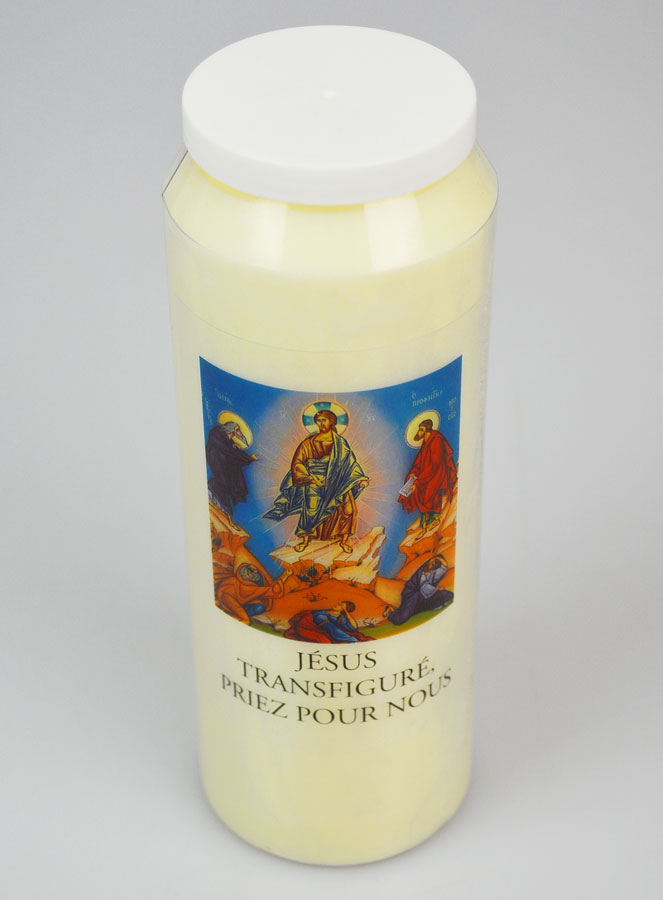 Bougie de Neuvaine Jésus Transfiguré (pic 2)