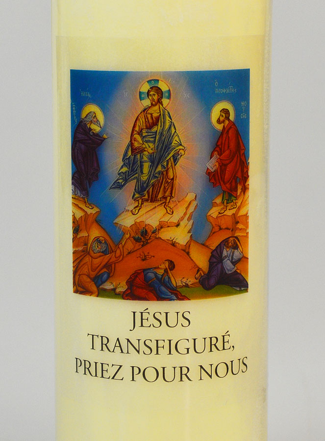Bougie de Neuvaine Jésus Transfiguré (pic 3)