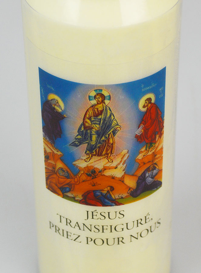 Bougie de Neuvaine Jésus Transfiguré (pic 4)