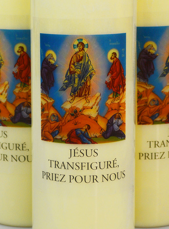 3 Bougies de Neuvaine Jésus Transfiguré (pic 3)