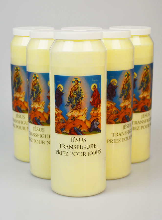 6 Bougies de Neuvaine Jésus Transfiguré (pic 1)